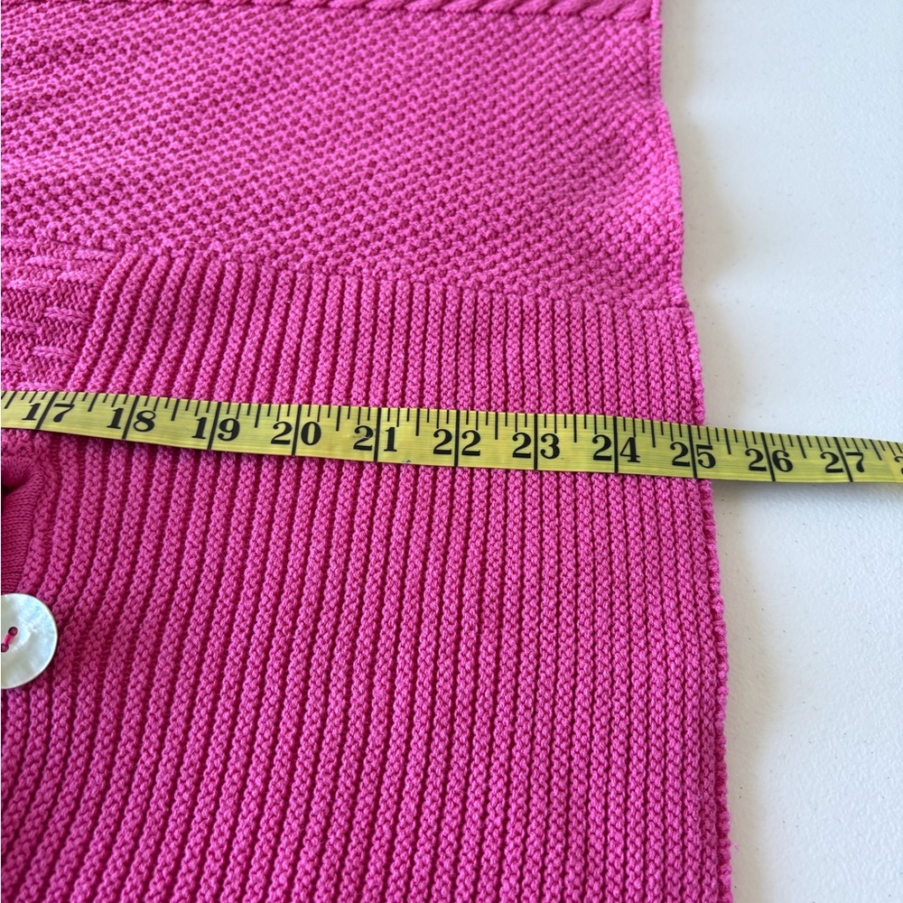 Appleseed’s LP Pink Long Sleeve Rolled Neckline Cotton Sweater Casual Office - Picture 13 of 13